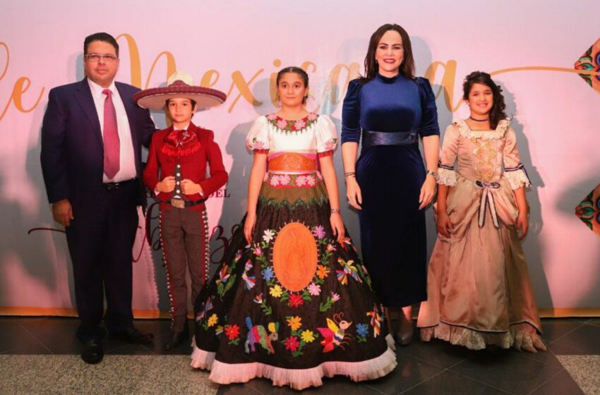  PRESENTAN EN  “TARDE MEXICANA”  A NIÑOS PARA LA CEREMONIA DEL ABRAZO 2022