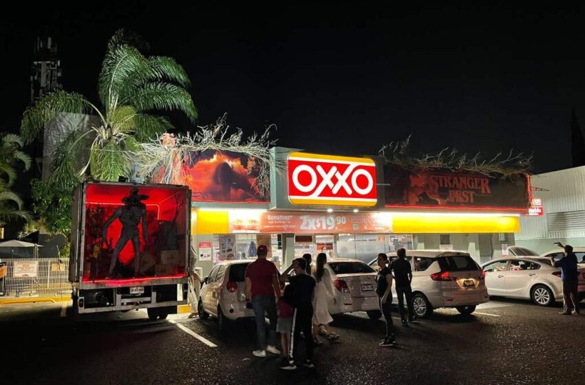  Oxxo temático de “Stranger Things” en Ciudad de México