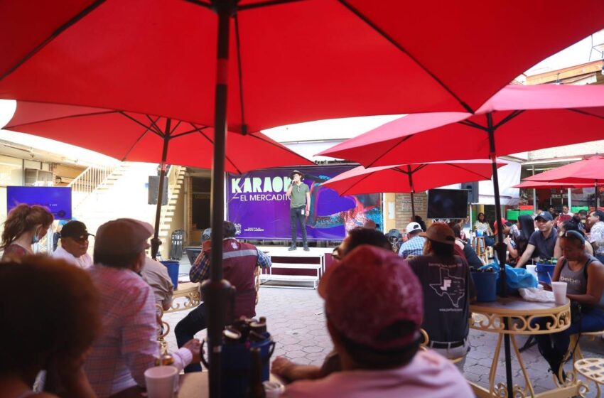  CONVOCAN A SÁBADO DE KARAOKE EN EL MERCADITO