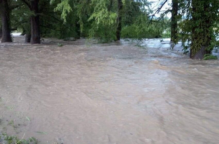 Lluvia deja desbordamiento de ríos en Tamaulipas