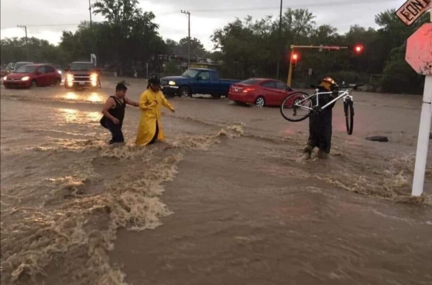 SE MANTIENE ALERTA POR LLUVIAS EN CIUDAD VICTORIA