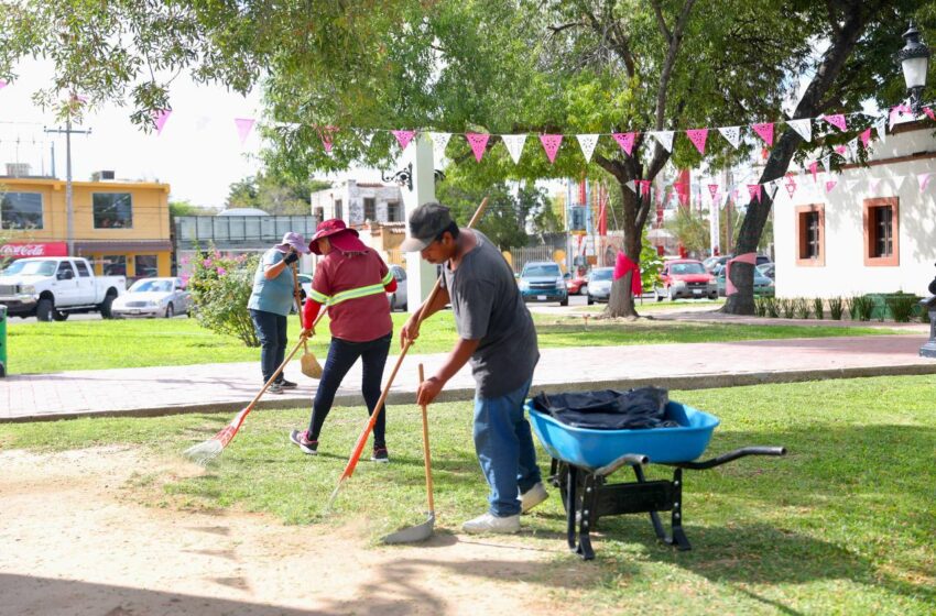  BRINDA GOBIERNO MUNICIPAL MEJORES ÁREAS VERDES A LA CIUDADANÍA
