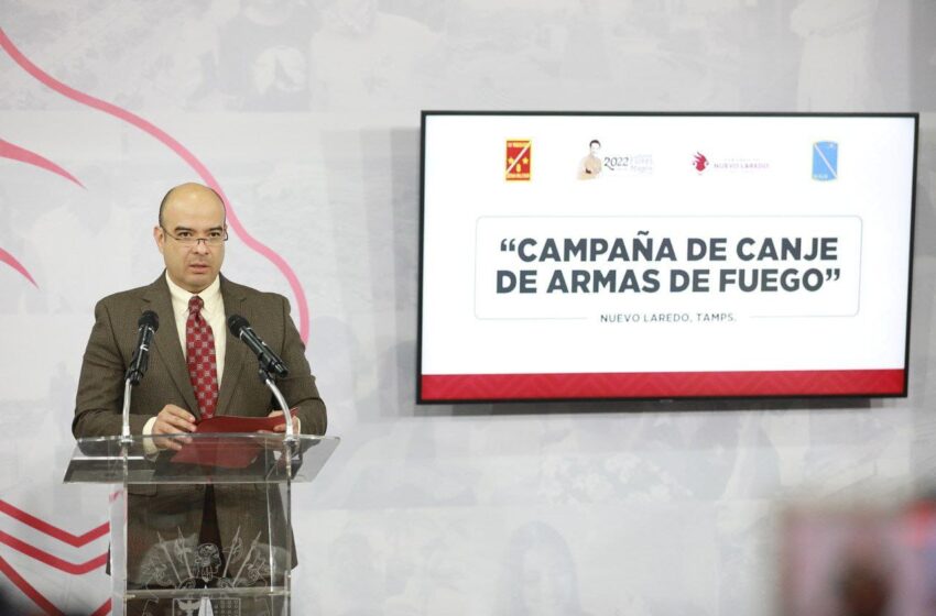  GOBIERNO MUNICIPAL EXHORTA A PARTICIPAR EN NUEVA CAMPAÑA DE CANJE DE ARMAS