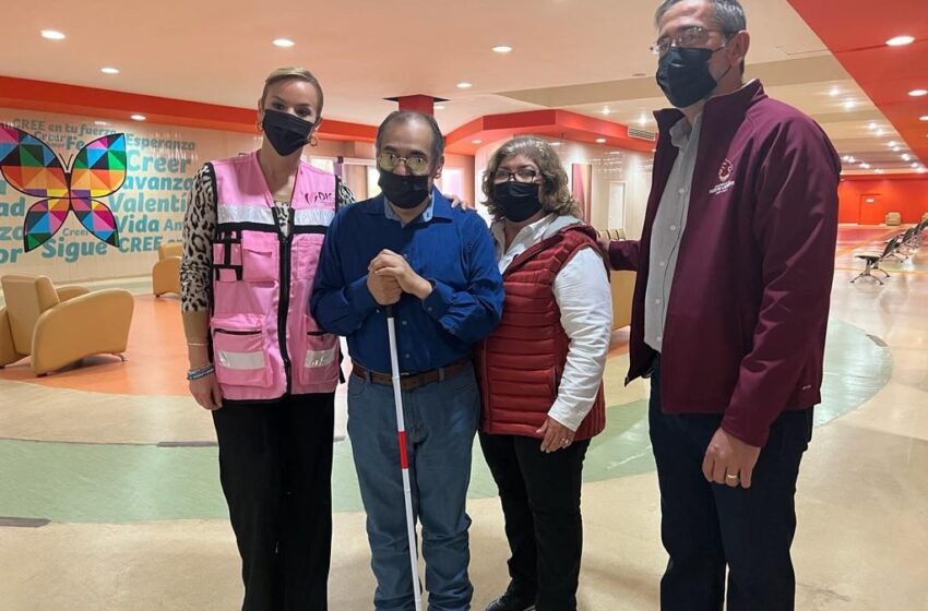  IMPARTEN CLASES GRATUITAS DE BRAILLE Y BASTÓN EN CENTRO DE REHABILITACIÓN INTEGRAL DEL SISTEMA DIF