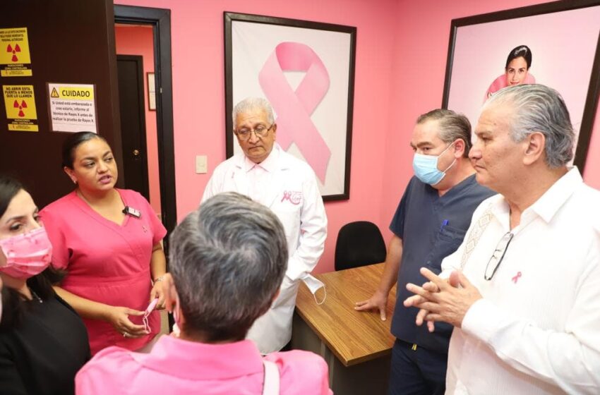  Gobierno de Tamaulipas implementa acciones en la lucha contra el cáncer de mama