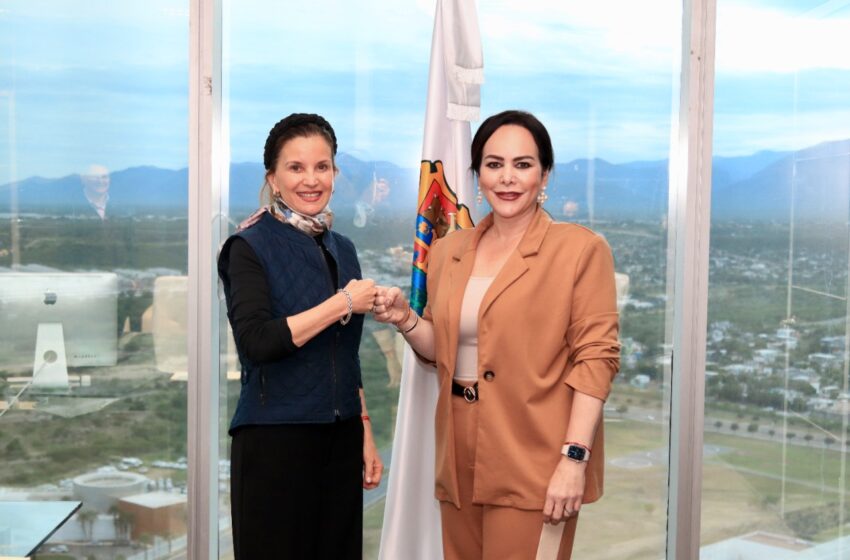  GESTIONA CARMEN LILIA CANTUROSAS PROYECTOS ESTRATÉGICOS PARA NUEVO LAREDO EN GIRA POR CAPITAL DE TAMAULIPAS