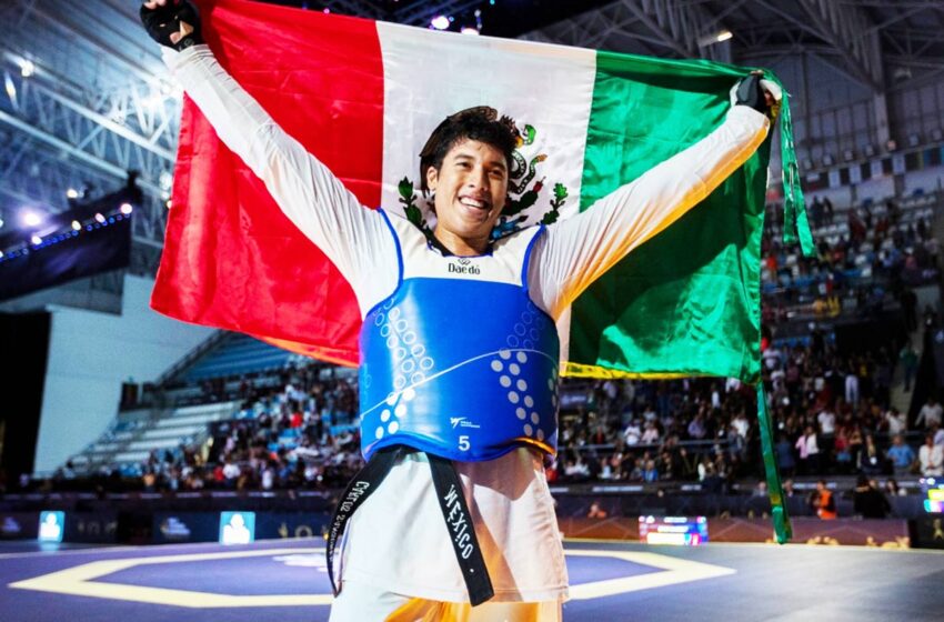  El mexicano Carlos Sansores se corona campeón Mundial de Taekwondo en los +87 kg