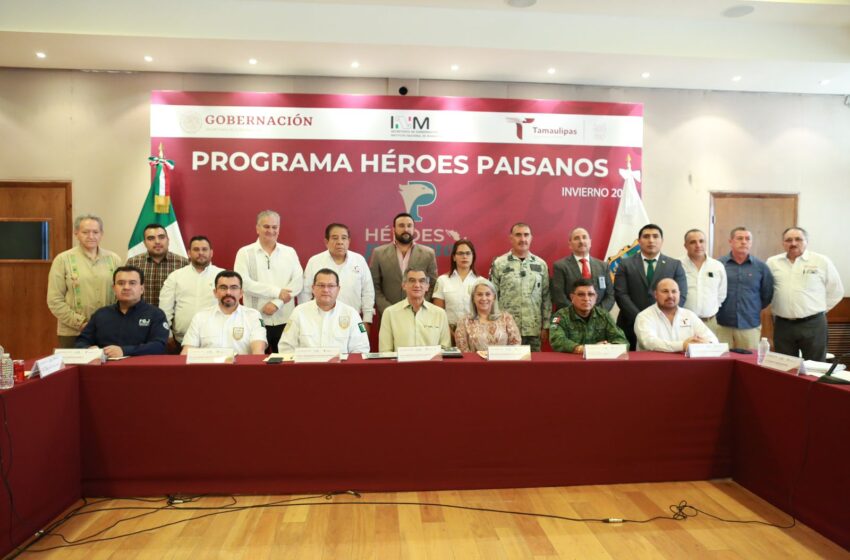  El gobierno de la transformación velará por paso seguro de Héroes Paisanos en Tamaulipas