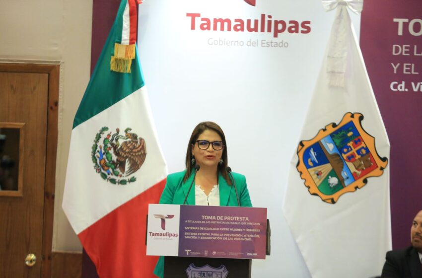  Mujeres y niñas de Tamaulipas cuentan con un Gobernador que no les va a fallar: Comisionada para erradicar la violencia