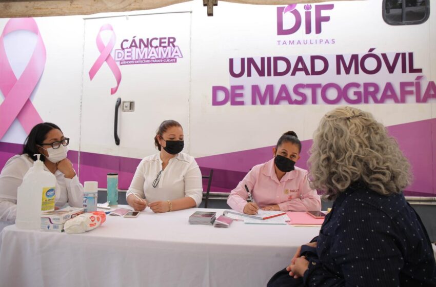  Últimos días de la campaña de mastografías en el DIF Tamaulipas