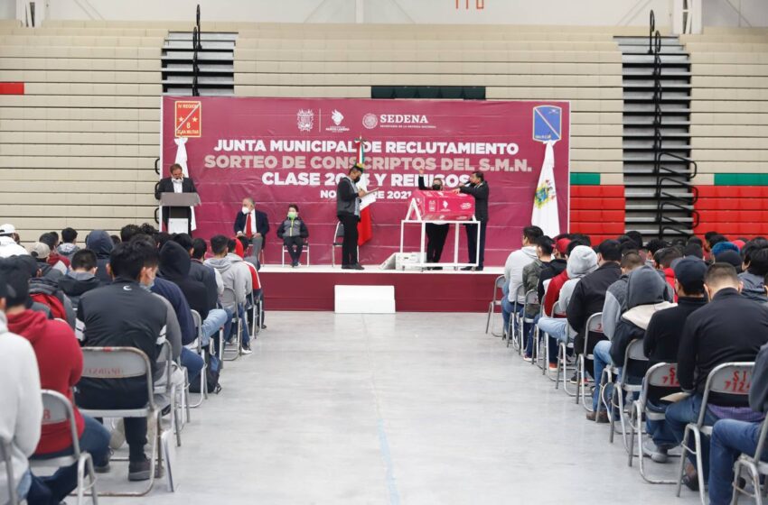  LLEVARÁN A CABO SORTEO PARA CONSCRIPTOS CLASE 2004 Y REMISOS ESTE DOMINGO