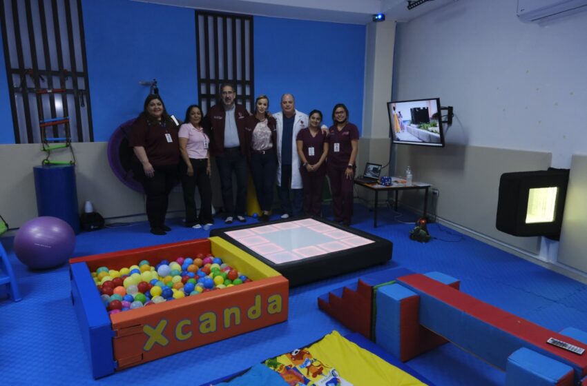  REHABILITA SISTEMA DIF SALA DE ESTIMULACIÓN SENSORIAL EN CENTRO DE AUTISMO