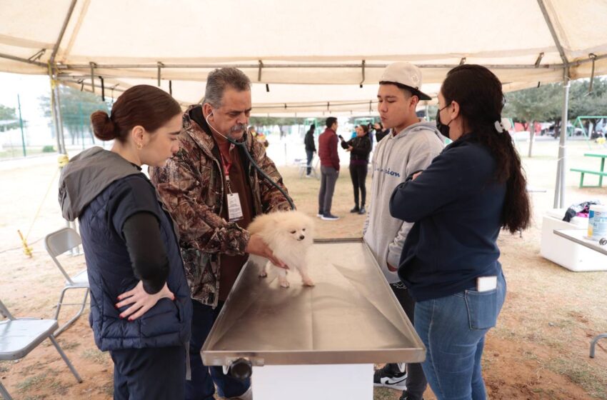  APROVECHAN VECINOS DE LA COLONIA VALLES DEL PARAÍSO SERVICIOS EN BRIGADA MIXTA