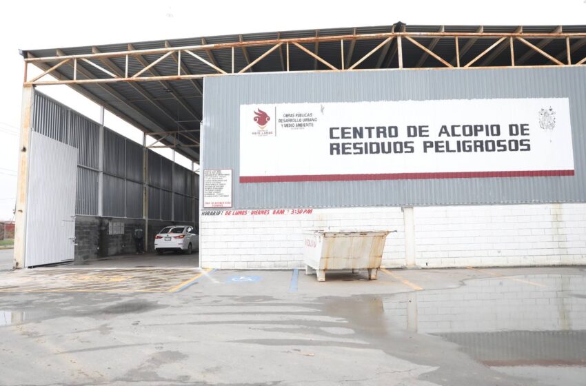  ES NUEVO LAREDO ÚNICA CIUDAD CON CENTRO DE ACOPIO DE RESIDUOS PELIGROSOS EN TAMAULIPAS