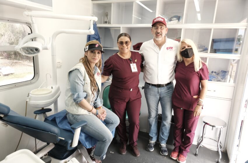  RENUEVA DIF UNIDAD MÉDICA MÓVIL; HABILITAN ÁREA DE ATENCIÓN DENTAL