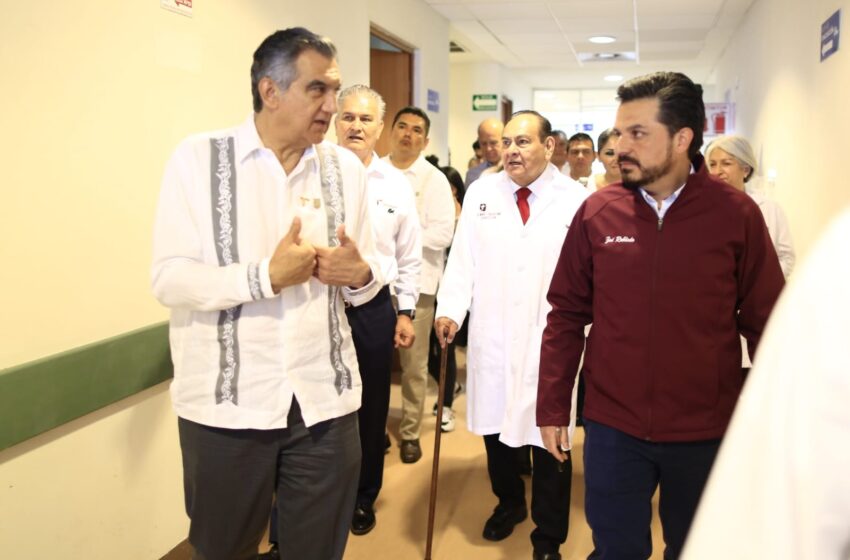  Supervisan infraestructura de hospitales del sur de Tamaulipas