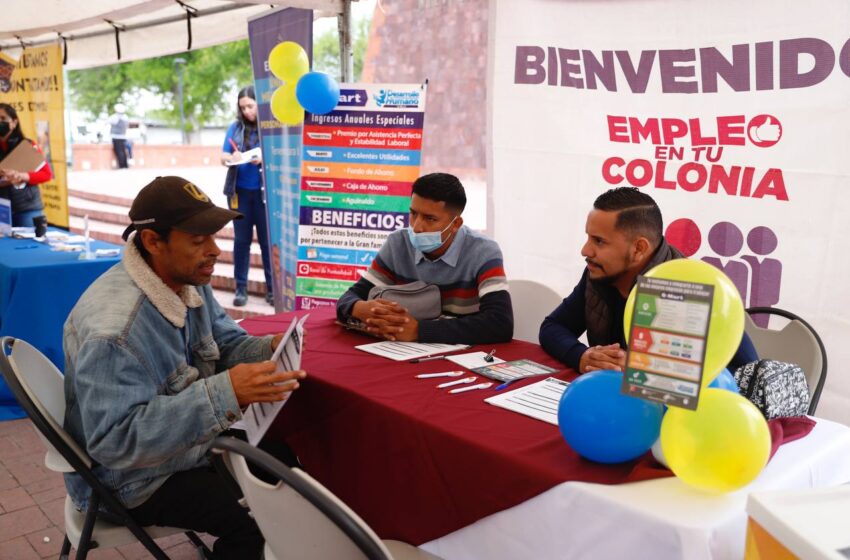  RESPONDE POBLACIÓN A VACANTES LABORALES DE “EMPLEO EN TU COLONIA”