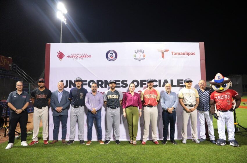  PRESENTAN ALCALDESA Y DIRECTIVA DE TECOLOTES DE LOS DOS LAREDOS UNIFORMES Y NOVEDADES PARA TEMPORADA 2023