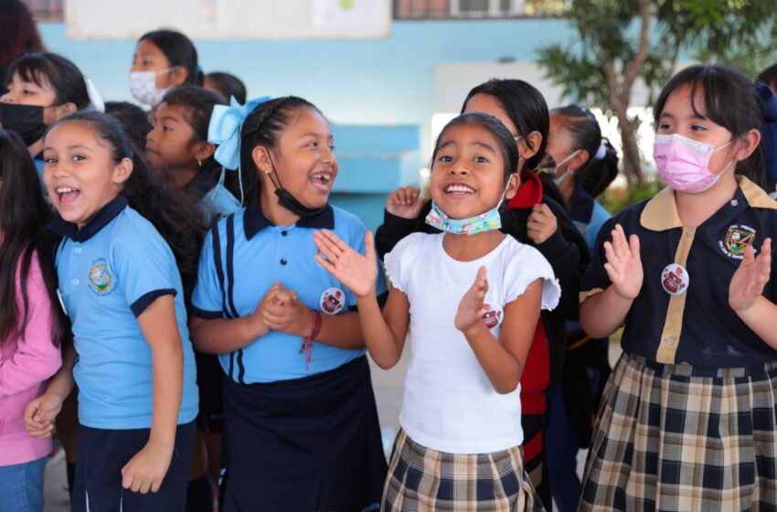  SON MÁS 300 NIÑOS NUEVOS GUARDIANES DE LA LIMPIEZA