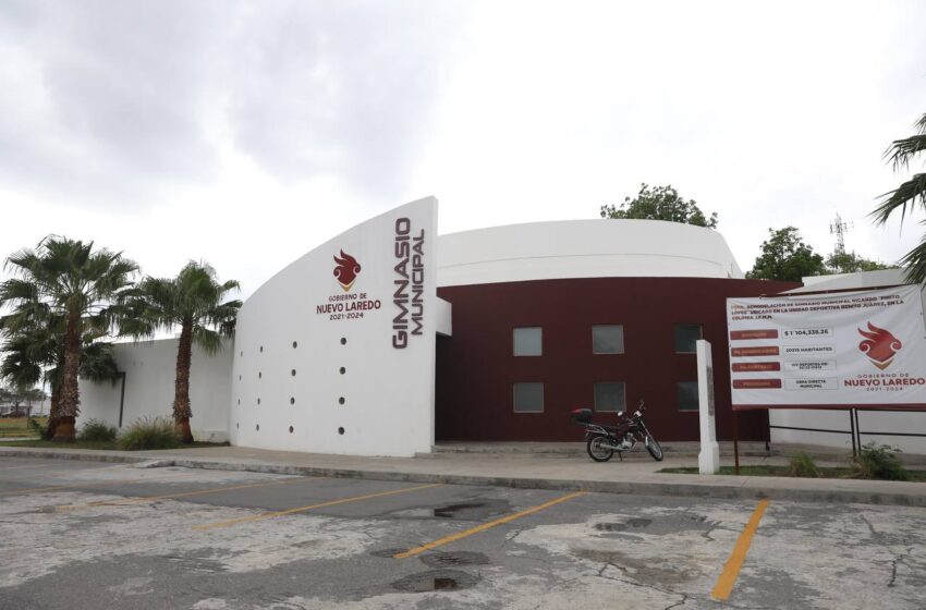  TRANSFORMAN INSTALACIONES DE UNIDAD DEPORTIVA