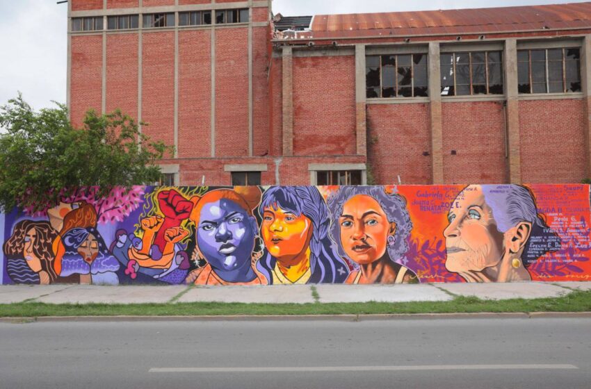  UNE EL ARTE URBANO A MUJERES DE LA CIUDAD