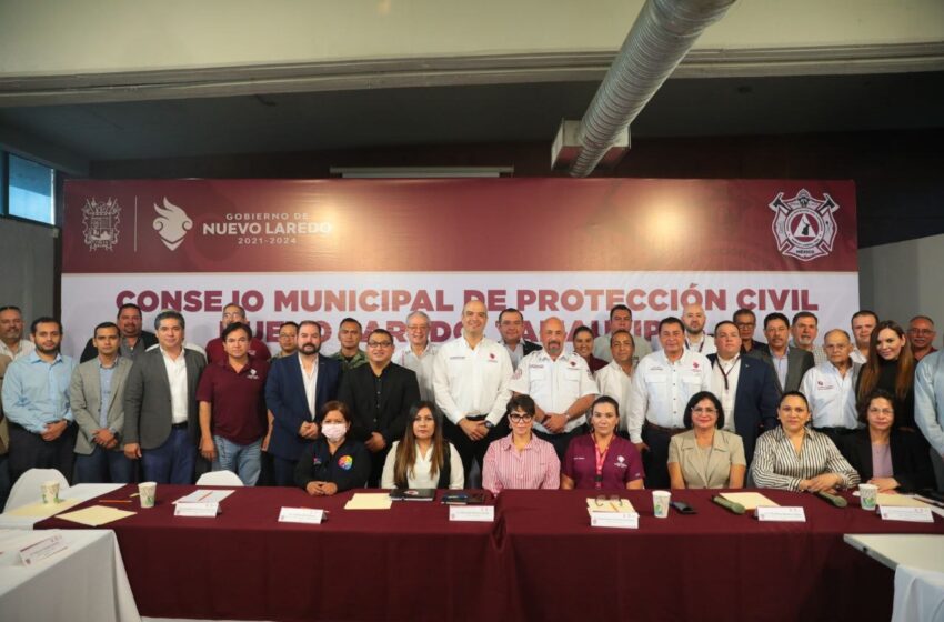  CONSEJO MUNICIPAL DE PROTECCIÓN CIVIL DE NUEVO LAREDO SE PREPARA ANTE TEMPORADA DE HURACANES