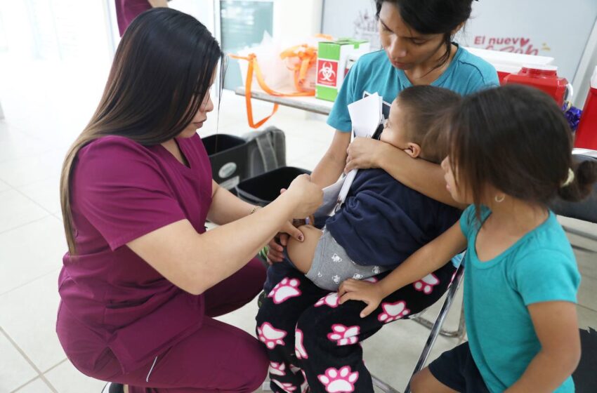  VACUNACIÓN CONTRA COVID-19 LLEGA A COLONIA PALMARES