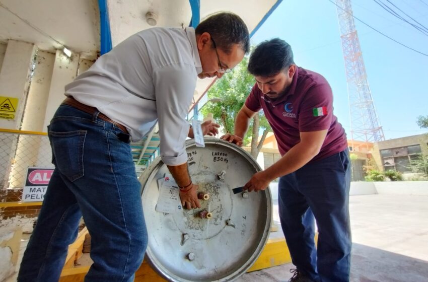  CAPACITA COMAPA A PERSONAL OPERATIVO EN EL MANEJO DEL GAS CLORO