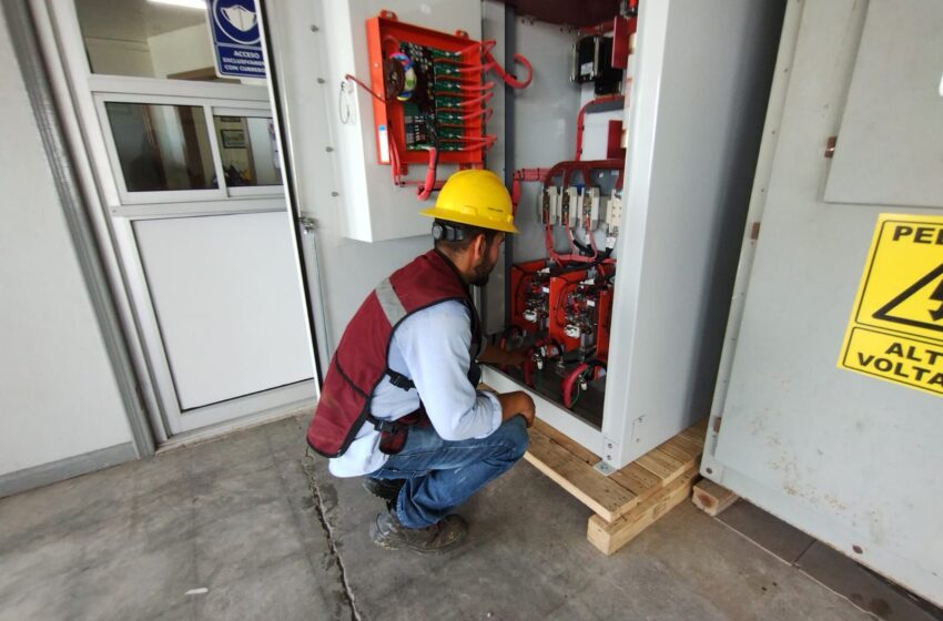  REEMPLAZA COMAPA TABLERO PARA BOMBA EN PLANTA CENTRO