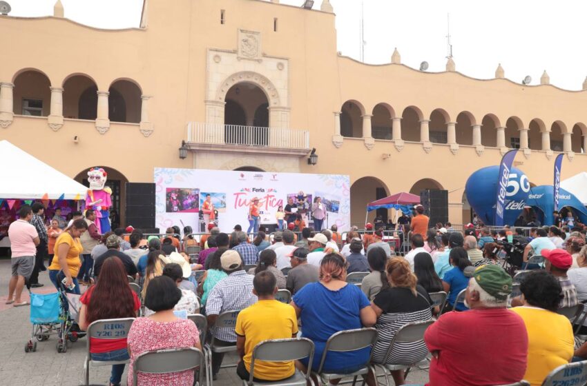  DESTACAN CIUDADANOS Y COMERCIANTES BONDADES DE NUEVO LAREDO EN FERIA TURÍSTICA