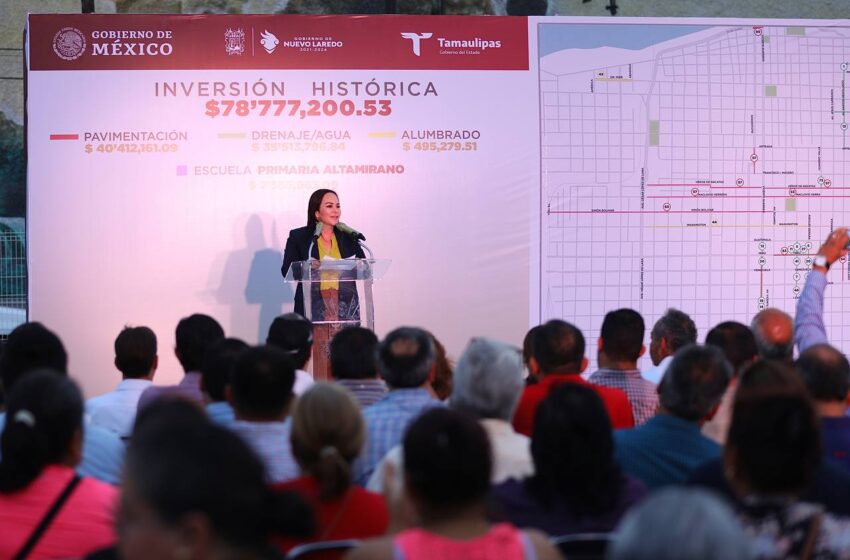  DESTACA PRESIDENTE DE CMIC TAMAULIPAS INVERSIÓN EN INFRAESTRUCTURA