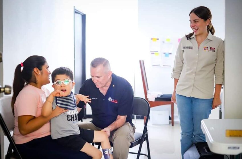  DIF Reynosa realiza toma de medidas para sillas de ruedas especiales PCI