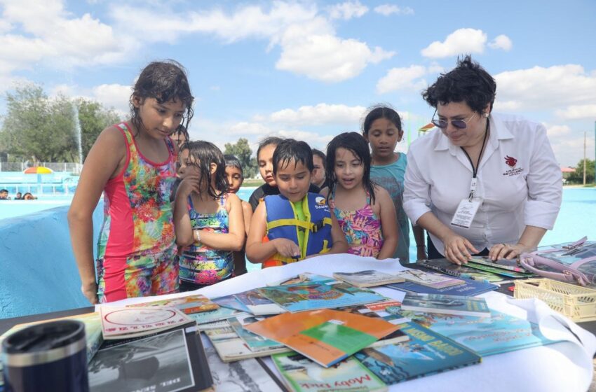  PROMUEVE GOBIERNO MUNICIPAL HÁBITO DE LECTURA CON BIBLIOTECAS ITINERANTES