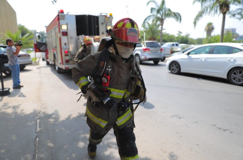  REALIZA GOBIERNO MUNICIPAL SIMULACRO DE INCENDIO