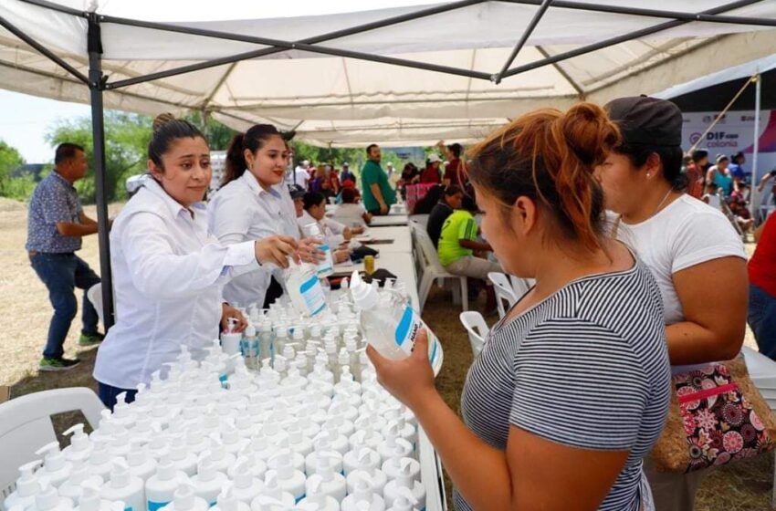  Colonos de Nuevo México ITAVU, reciben apoyos del DIF de Reynosa