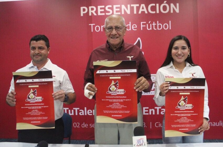  Presenta el Instituto del Deporte “Copa Tamaulipas Internacional 2023”