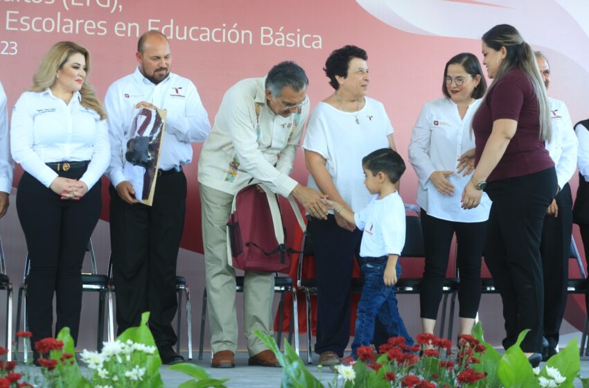  Tamaulipas participa con el presidente López Obrador en ceremonia del nuevo ciclo escolar