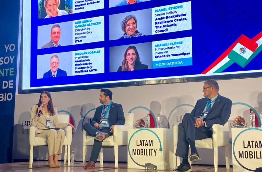  Tamaulipas fortalece estrategia de movilidad sostenible en Latam Mobility & Net Zero México 2023