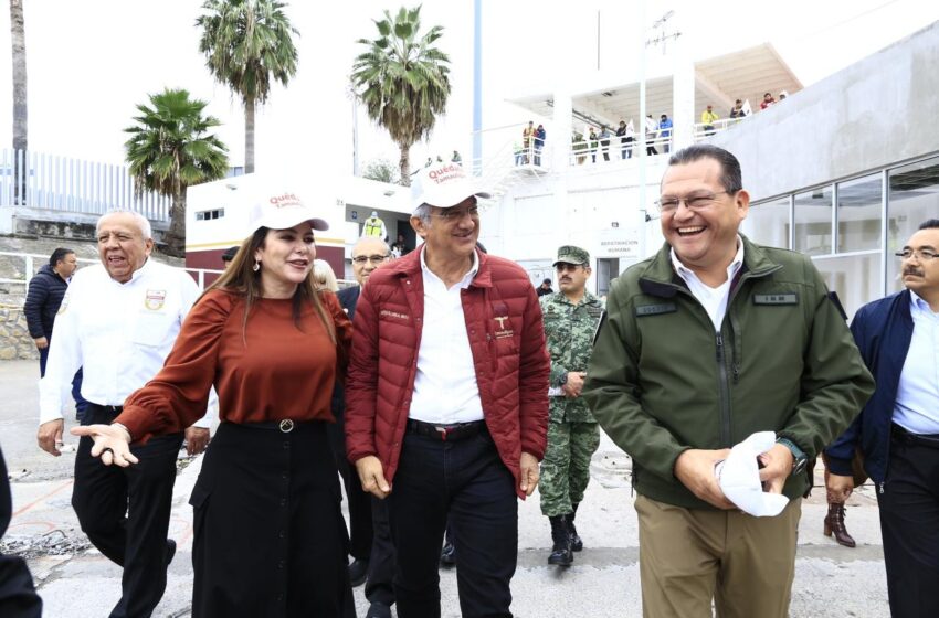  Ponen en marcha gobernador y comisionado del INM, Operativo Héroes Paisanos 2023 en Tamaulipas