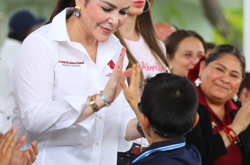 APOYA GOBIERNO MUNICIPAL CON TRABAJOS DE MANTENIMIENTO A ESCUELAS PÚBLICAS POR REGRESO A CLASES