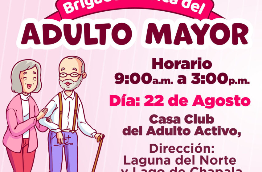 MAÑANA, BRIGADA ESPECIAL DEL DIF PARA ADULTOS MAYORES