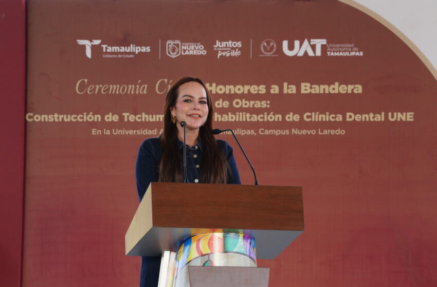  CARMEN LILIA CANTUROSAS Y RECTOR DE LA UAT FORTALECEN INFRAESTRUCTURA EDUCATIVA PARA BENEFICIO DE MÁS DE MIL 500 ESTUDIANTES.
