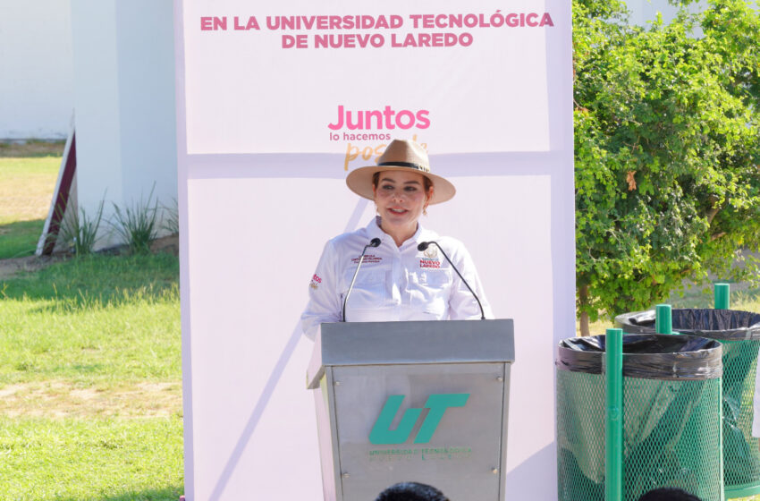 NUEVO LAREDO MARCA PAUTA EN TAMAULIPAS: ENTREGA CARMEN LILIA CANTUROSAS LABORATORIO DE INTELIGENCIA ARTIFICIAL EN LA UNIVERSIDAD TECNOLÓGICA