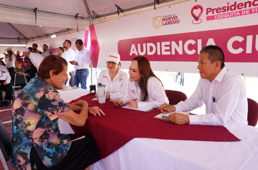  “PRESIDENCIA CERQUITA DE TI” LLEGA A LA COLONIA LA JOYA; ALCALDESA CARMEN LILIA CANTUROSAS REAFIRMA SU COMPROMISO CON LA CIUDADANÍA