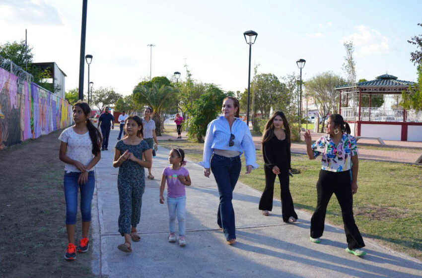 ALCALDESA CARMEN LILIA CANTUROSAS INVITA A INAUGURACIÓN DE  LA “PLAZA DE LA MUJER”