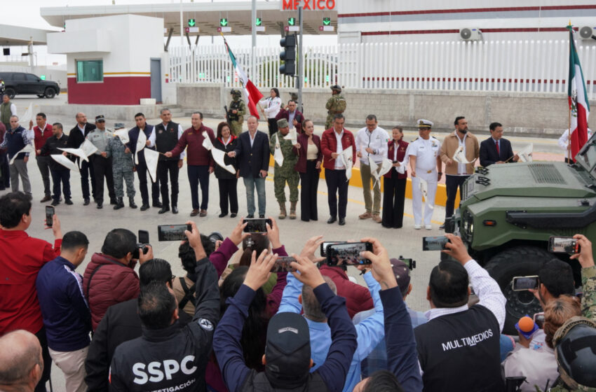  NUEVO LAREDO REAFIRMA SU LIDERAZGO NACIONAL: GOBERNADOR Y ALCALDESA ARRANCAN COORDINADOS EL OPERATIVO HÉROES PAISANOS