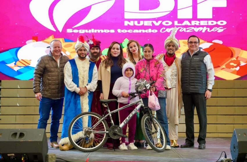  ANUNCIA ALCALDESA CARMEN LILIA CANTUROSAS TRADICIONAL FESTIVAL DEL DÍA DE REYES EN EL POLYFORUM LA FE; HABRÁ SHOWS Y RIFA DE REGALOS