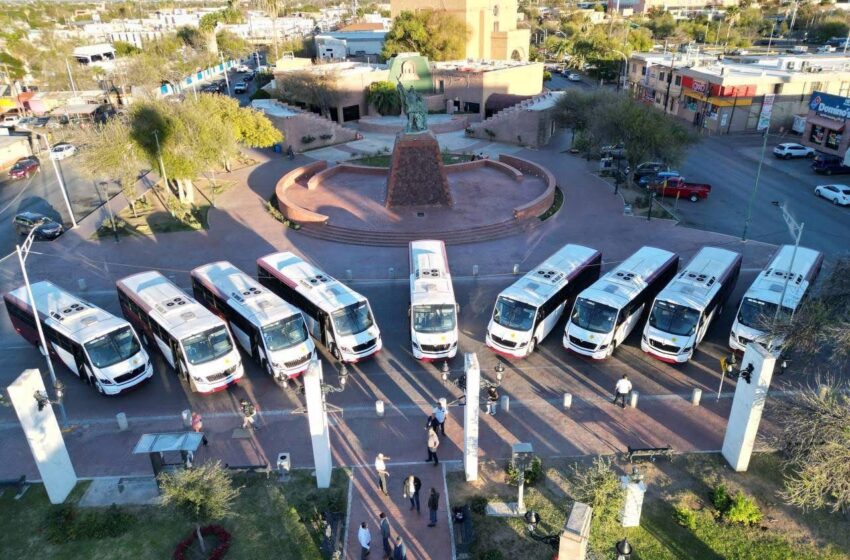  ALCALDESA CARMEN LILIA CANTUROSAS MODERNIZA TRANSPORTE PÚBLICO EN  NUEVO LAREDO Y LO CONVIERTE EN MODELO DE MOVILIDAD EN TAMAULIPAS