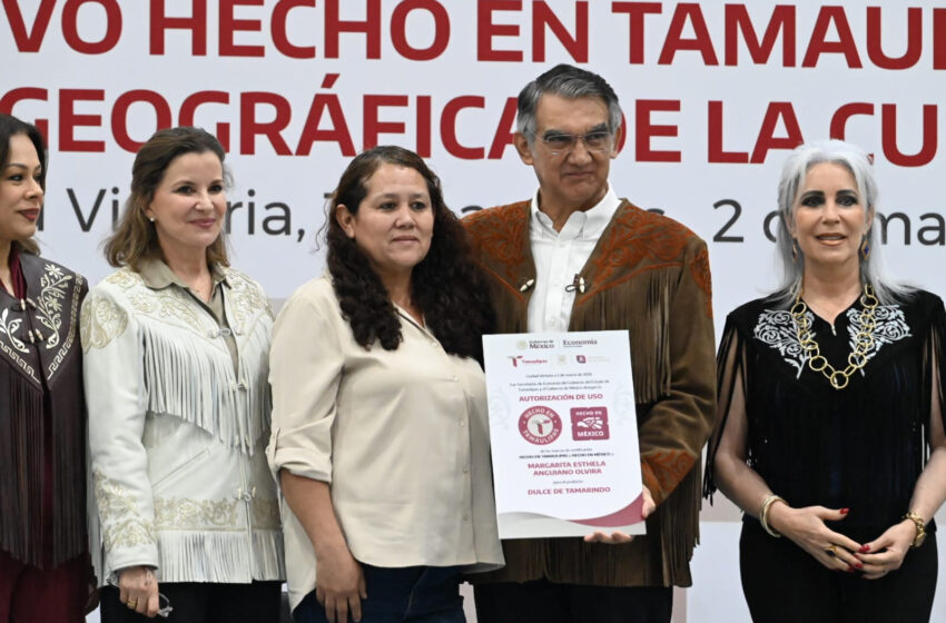  EMPRENDIMIENTO DE NUEVO LAREDO RECIBE DISTINTIVOS “HECHO EN MÉXICO” Y “HECHO EN TAMAULIPAS”