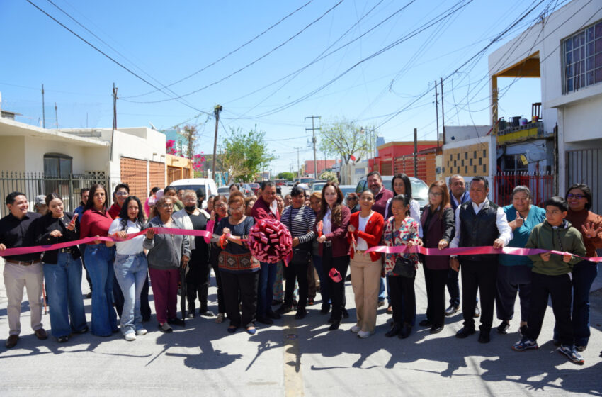  MEJORA GOBIERNO MUNICIPAL VIALIDAD AL PONIENTE Y CENTRO DE NUEVO LAREDO CON OBRAS DE REPAVIMENTACIÓN
